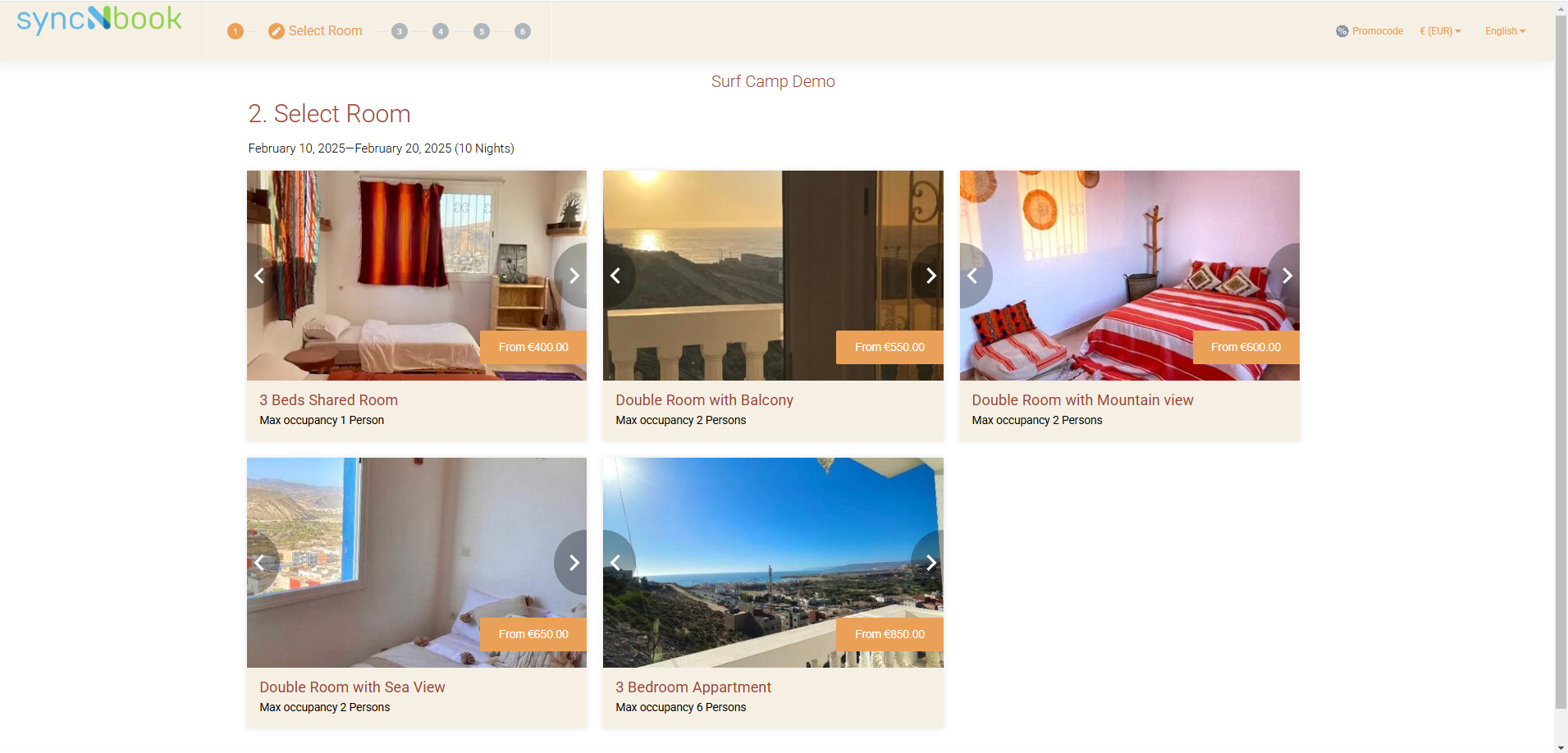 syncnbook booking engine